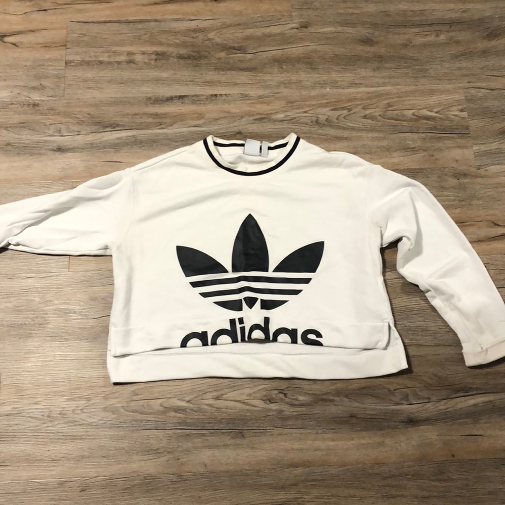 Adidas cropped sweater